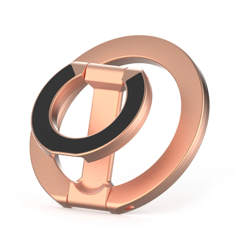 All-In-One Double-Sided Magnetic Phone Ring Holder + Kickstand