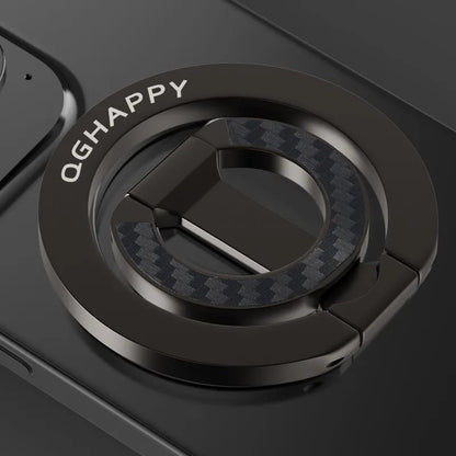 All-In-One Double-Sided Magnetic Phone Ring Holder + Kickstand